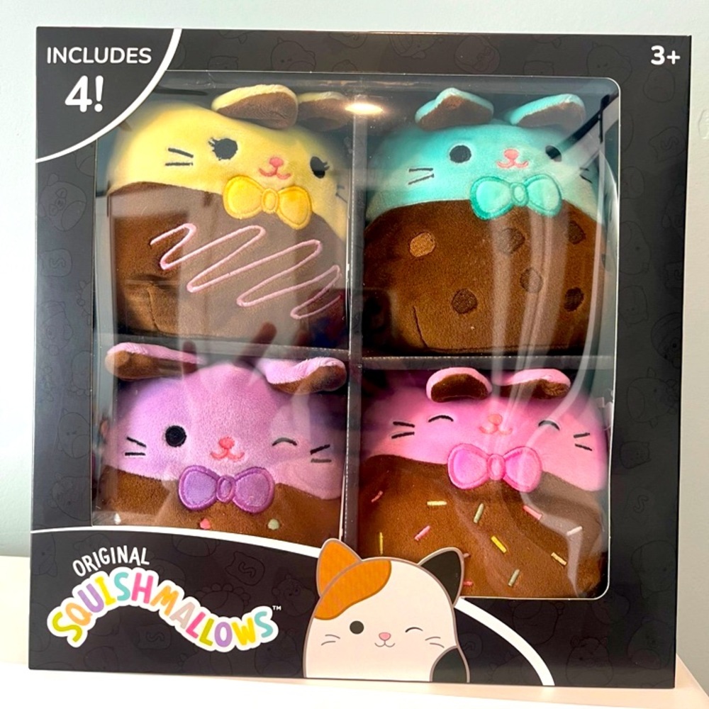 Chocolate bunnies squishmallow